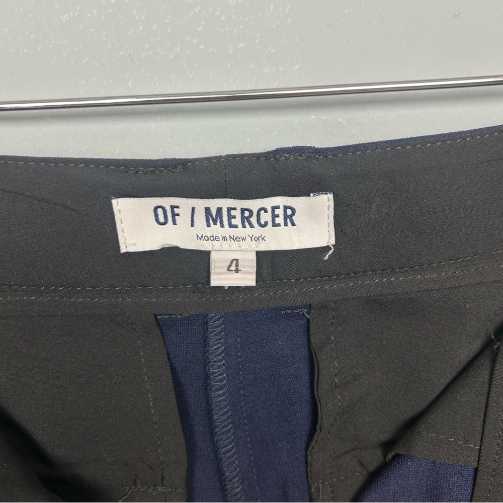 Of/Mercer women’s Essex skinny pants high waisted  size 4 navy blue stretch - Picture 12 of 16